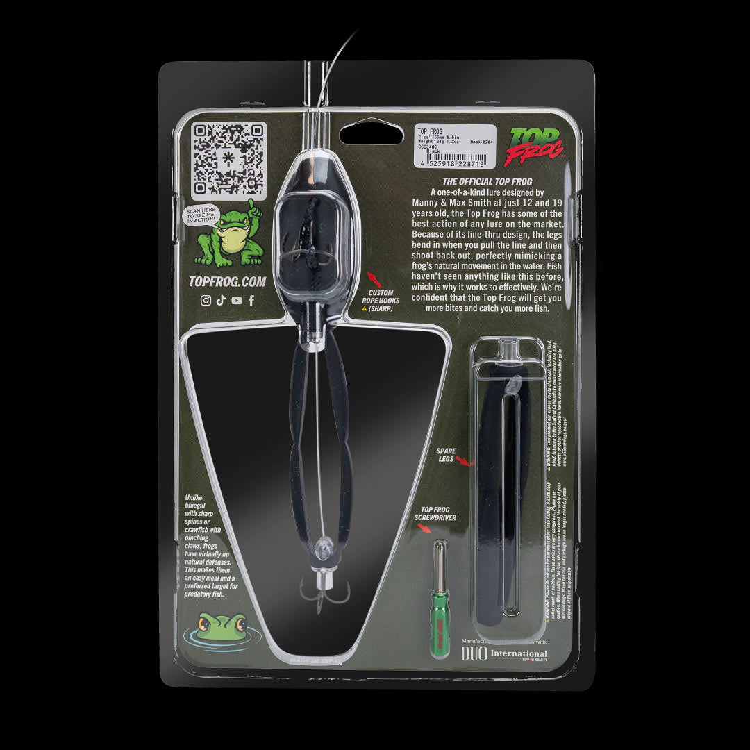 The Official Top Frog™ Black