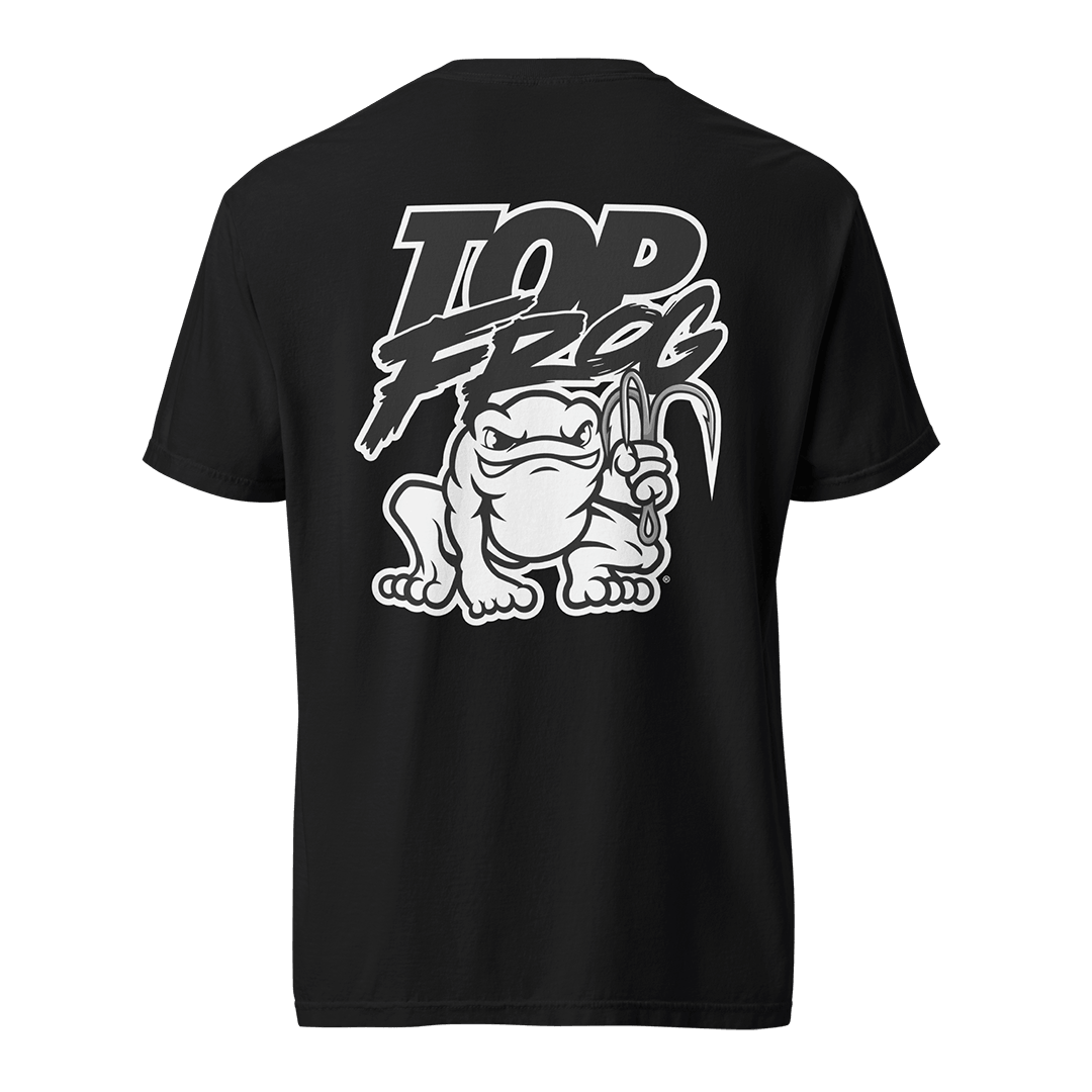 Top Frog® Brand Black T-Shirt
