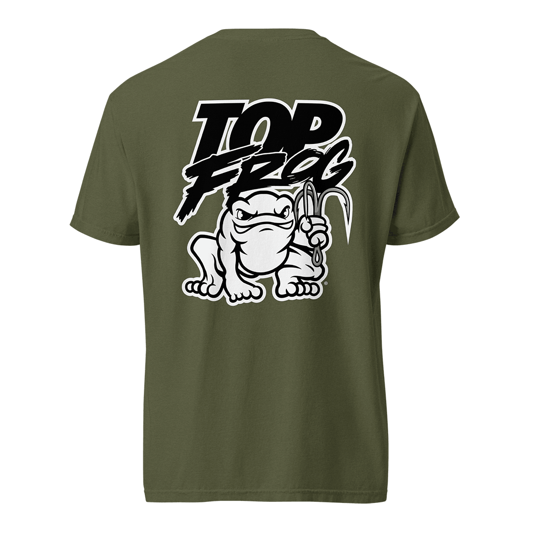 Top Frog® Brand Black T-Shirt